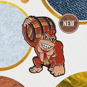 Donkey Kong Enamel Pin - Nintendo // Mario Collection